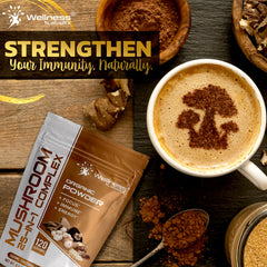 WELLNESS LABSRX Tremella powder hydrates skin and supports moisture.