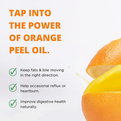 Wellness Resources d-Limonene label highlights orange oil origin for gut health