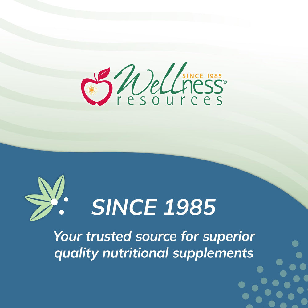 Close-up of Wellness Resources fisetin capsules ready for daily use