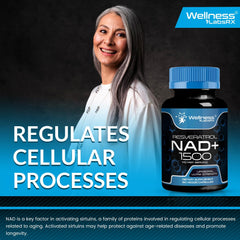 WellnessLabsRx NAD capsule in a morning routine for daily energy.
