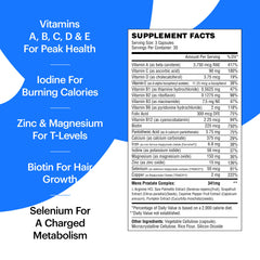 Wellthy HIS immune nutrients visuals indicating immune support and vitality for men.
