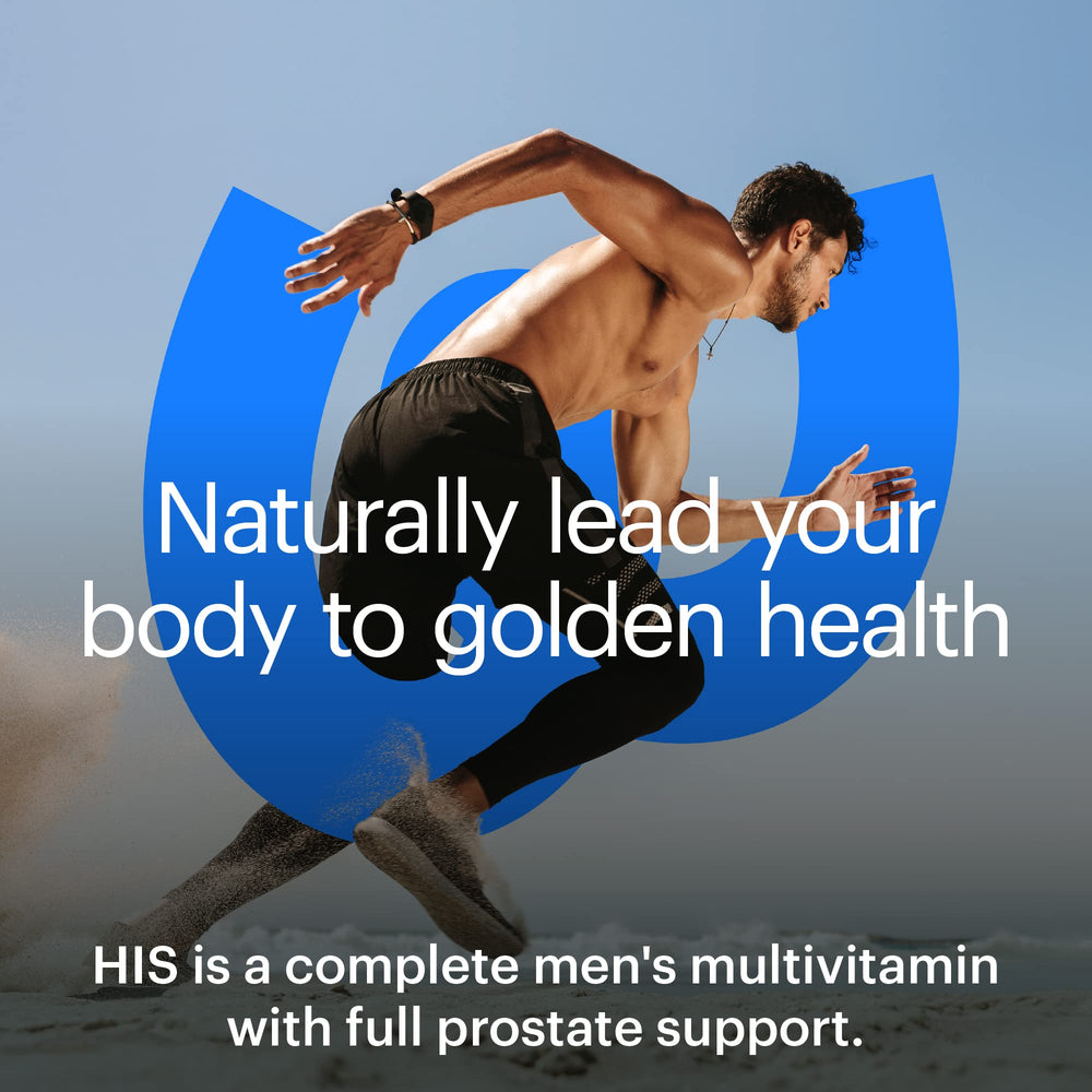 Wellthy HIS prostate complex image highlighting premium prostate support for men.
