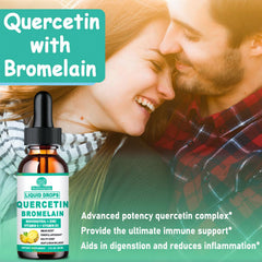 WellVeraVida ingredients card shows quercetin, bromelain, vitamin C, zinc