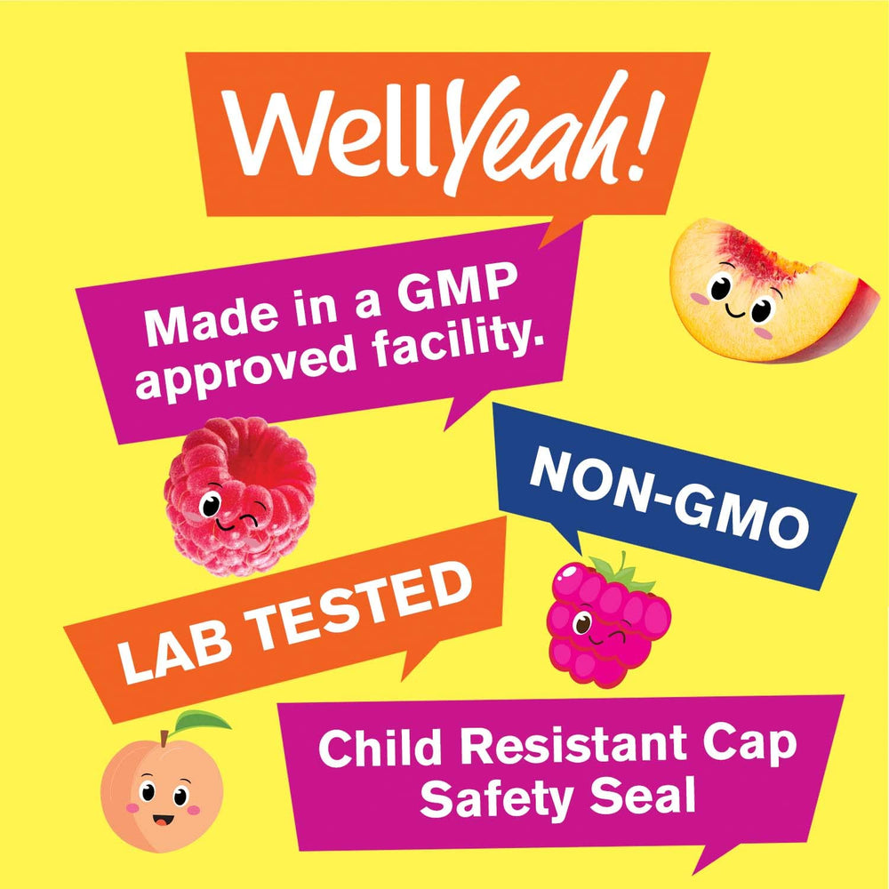 WellYeah gummies close-up with sleepy mood vibe suggesting better rest.
