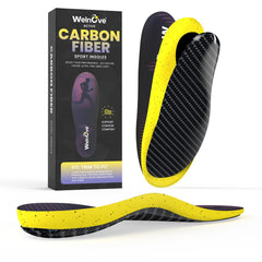 Welnove detachable carbon-fiber insole assembly for customizable comfort in daily shoes
