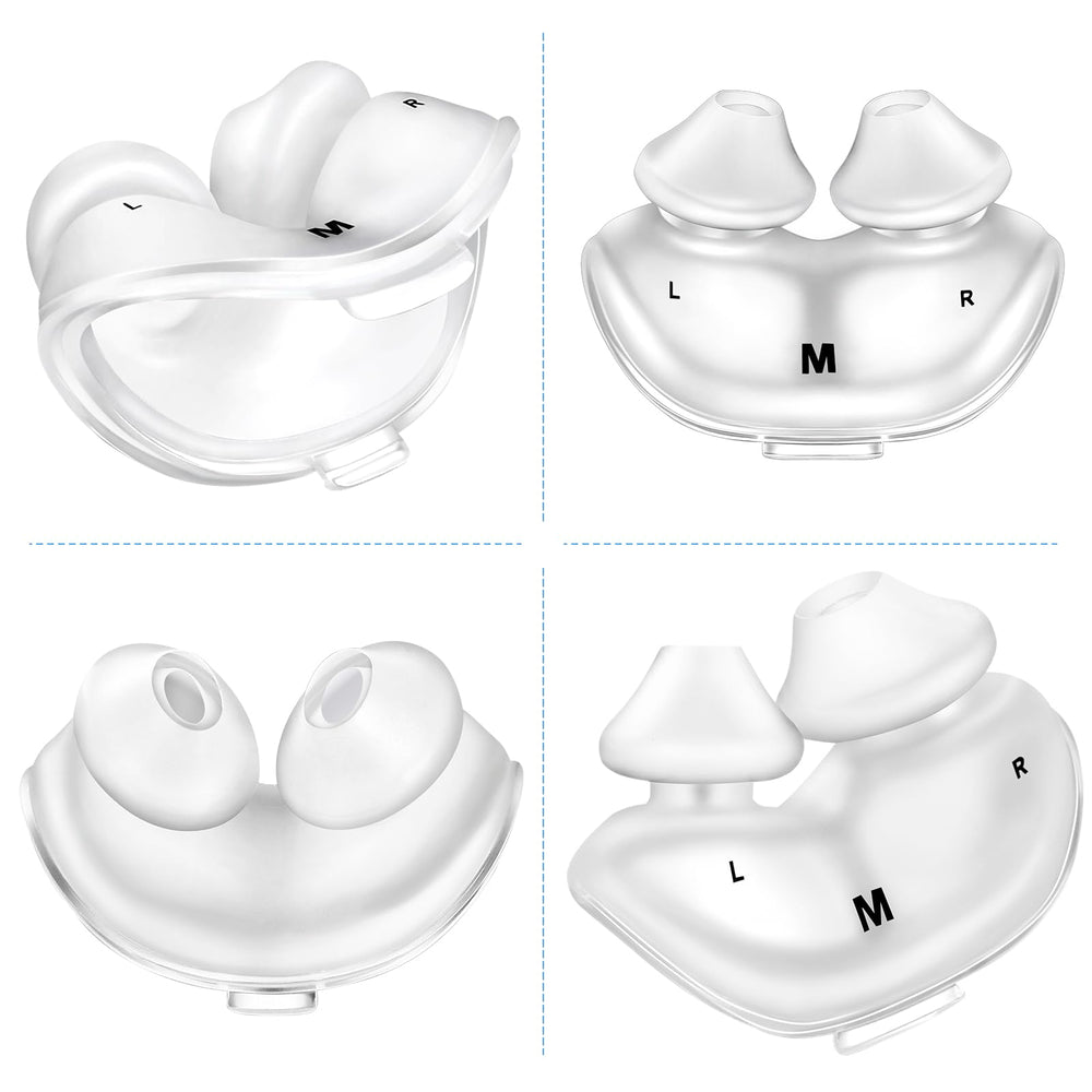 Wendycare nasal pillow cushion closeup with soft surface for gentle contact