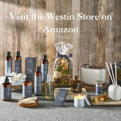 Westin Sleep Well Pillow Mist travel-size bottle supports calming routines away from home.
