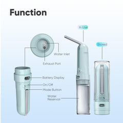 WeWi HLTH bidet IPX7 waterproof for simple rinsing.