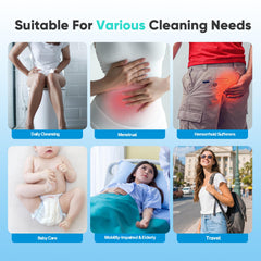 WeWi HLTH bidet in travel case ideal for hotels and camping.