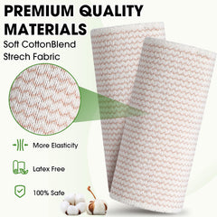 Weysat bandage wrap on arm demonstrates breathable fabric and comfortable fit