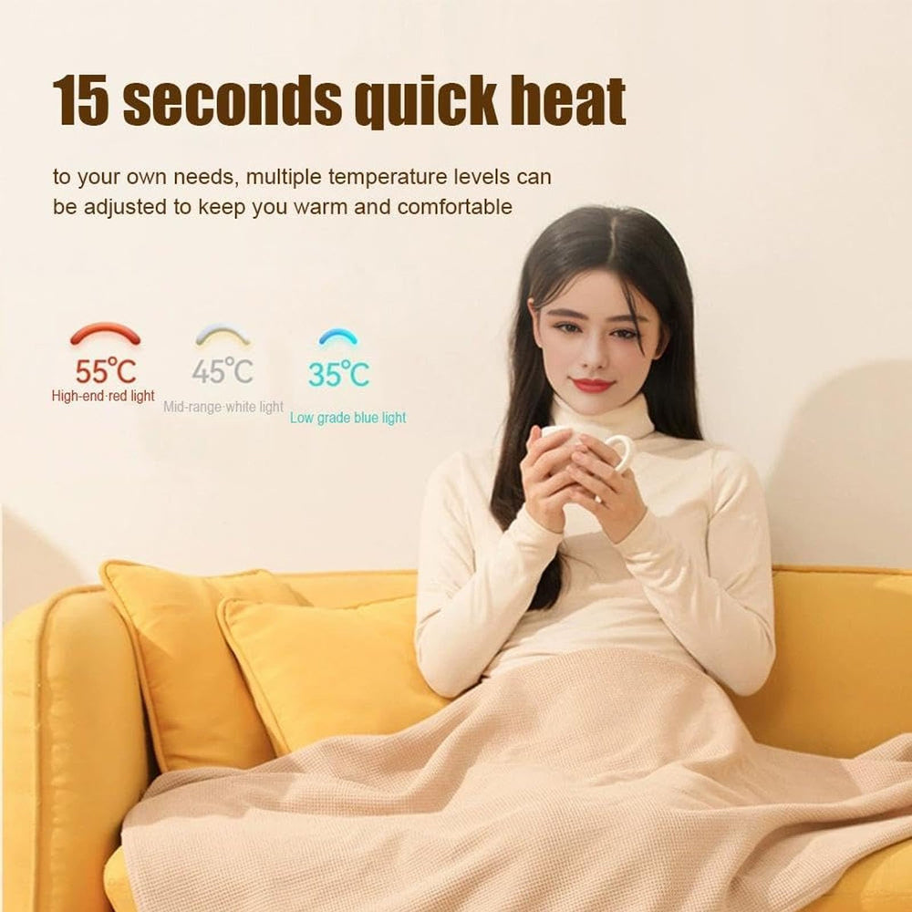 WFOFMO USB plug-in heating panel delivers quick warmth.