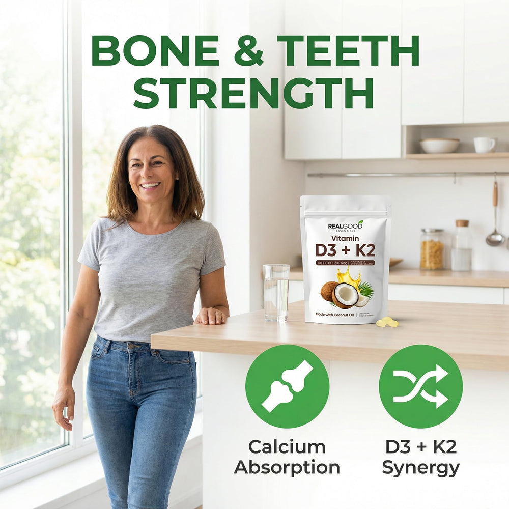 WGYPEU Real Good Essentials Calcium utilization focus supports cardiovascular health