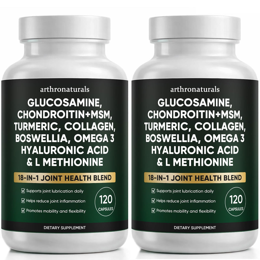 WHDEOW ArthroNaturals capsules bottle front view for daily joint care