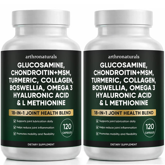 WHDEOW ArthroNaturals capsules bottle front view for daily joint care