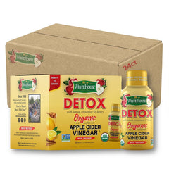 White House Detox shot bottle two-ounce pour for on-the-go refresh