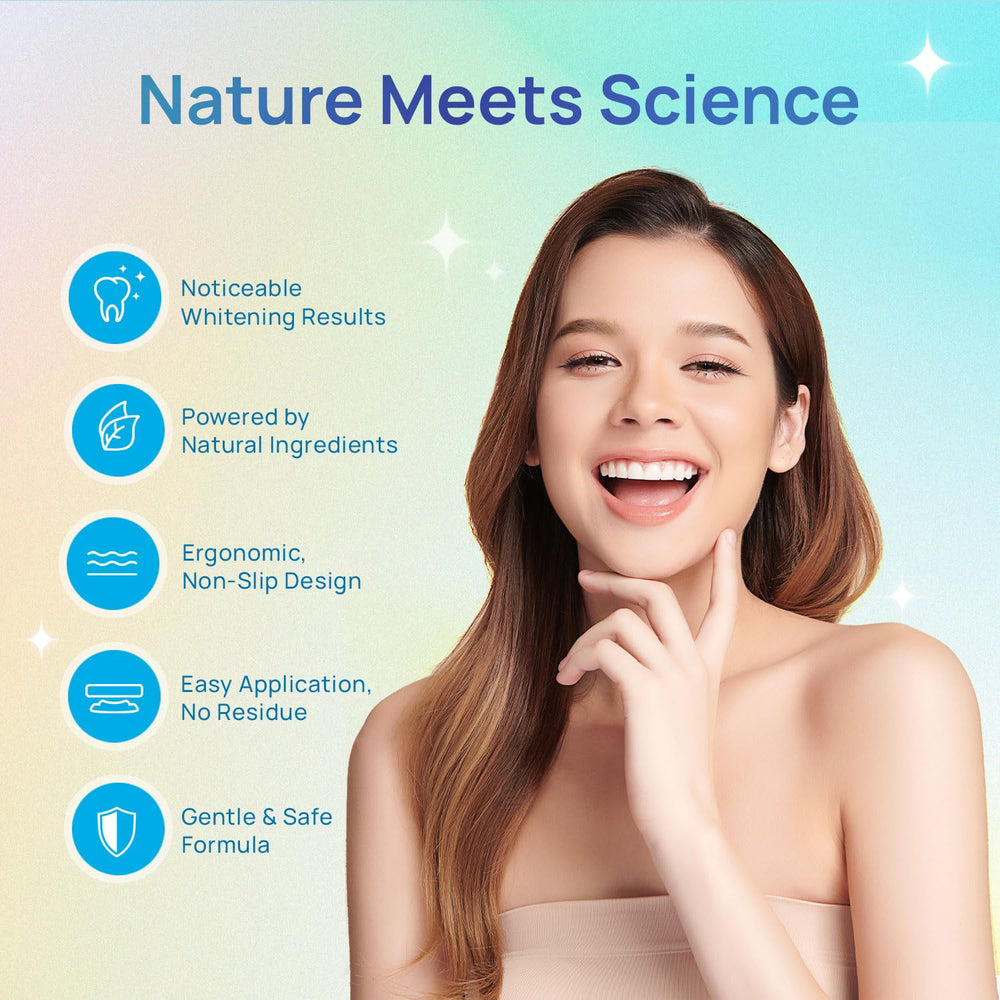 Whitebite Pro box packaging shows Pineapple & Coconut formula for enamel-safe whitening.