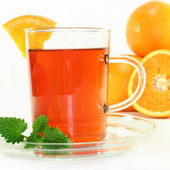 Pouring CalMag Plus into water reveals a citrusy color and texture