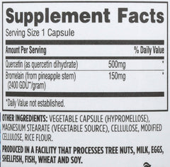 Bottle on shelf emphasizing premium quality ingredients meeting Whole Foods Market standards