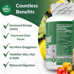 Whole Nature label close up showing natural ingredients and transparency.