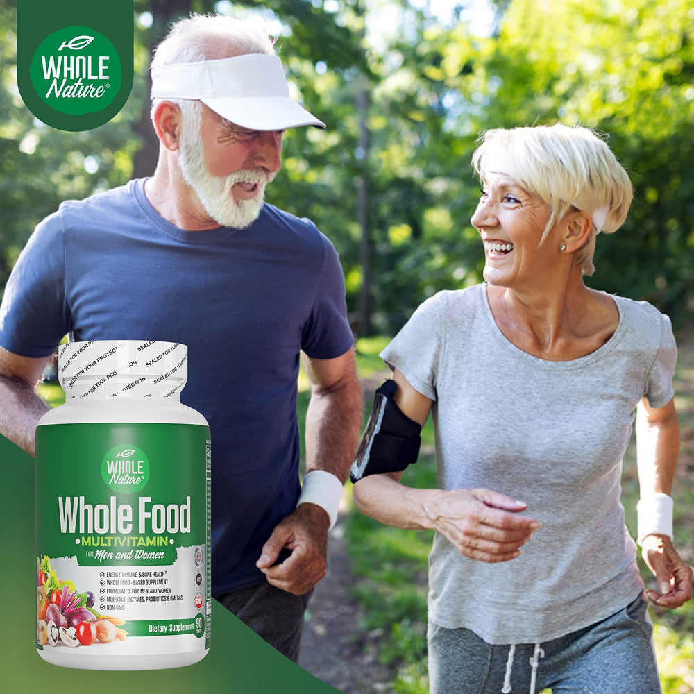 Whole Nature made in USA seal indicating quality and safety.