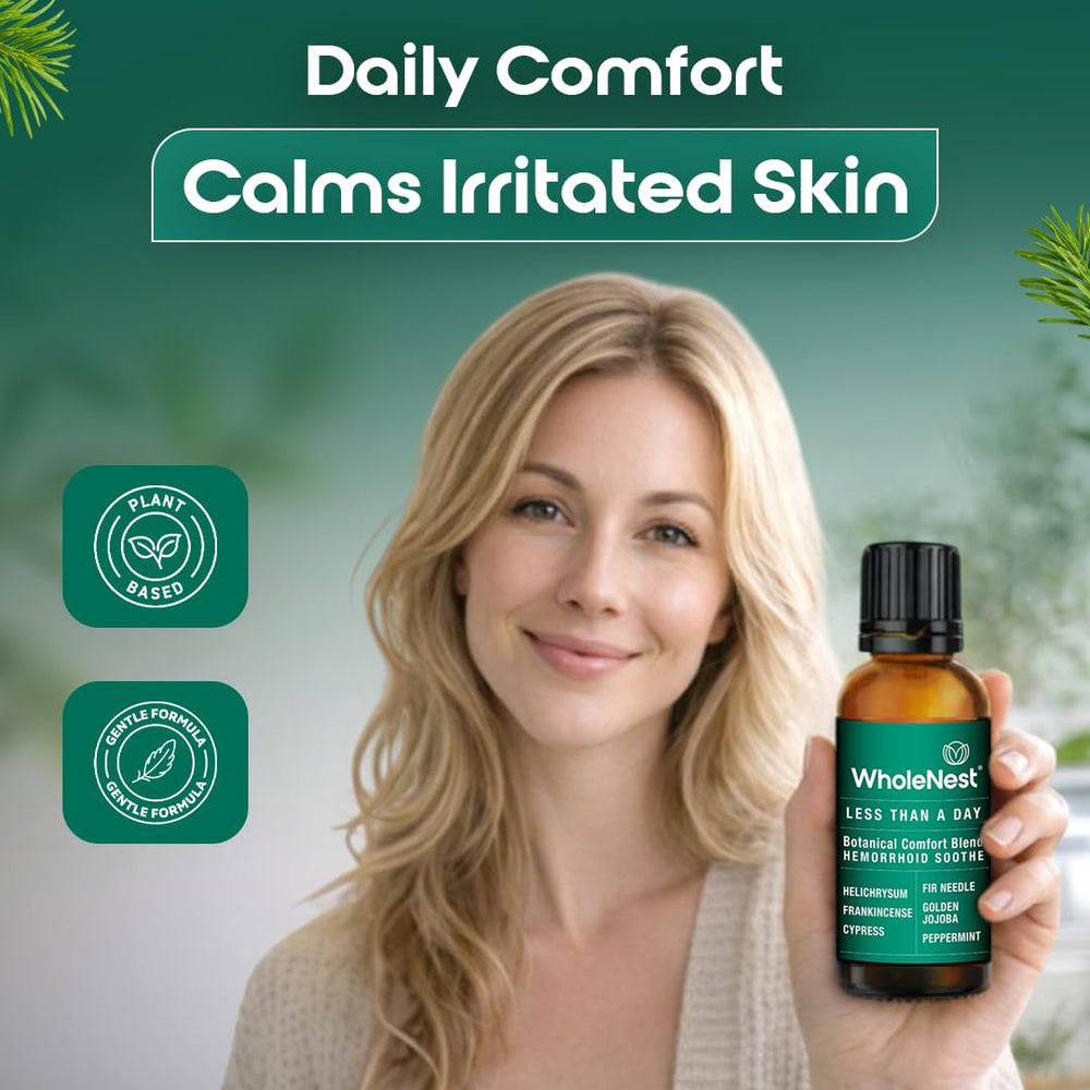 WholeNest oil supports daily comfort during flare-ups.