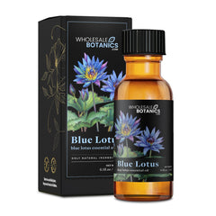 Wholesale Botanics Blue Lotus essential oil bottle for diffusing calming aromas