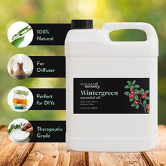 Wholesale Botanics Wintergreen essential oil diffuser-ready image suggests easy aromatherapy in your space.