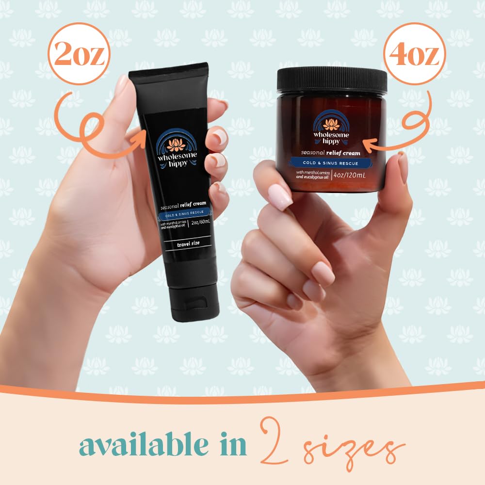 Wholesome Hippy 4oz packaging designed for easy travel