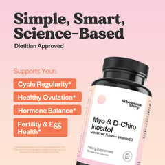 Close-up of Wholesome Story capsules showing vegan plant-derived formula