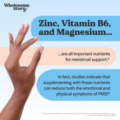 Wholesome Story vegan-friendly capsules in bottle highlight plant-based wellness support.