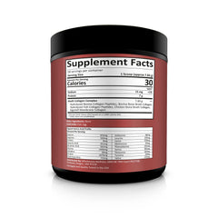 Wholesome Wellness collagen powder dissolving in water for easy daily use.