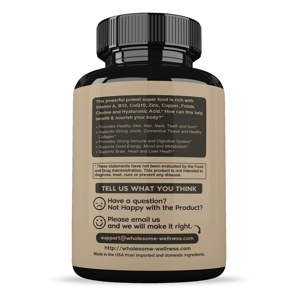Wholesome Wellness Satisfaction Guarantee card, risk-free option