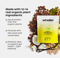 Wholier label highlights 14 real plant ingredients for clean nutrition