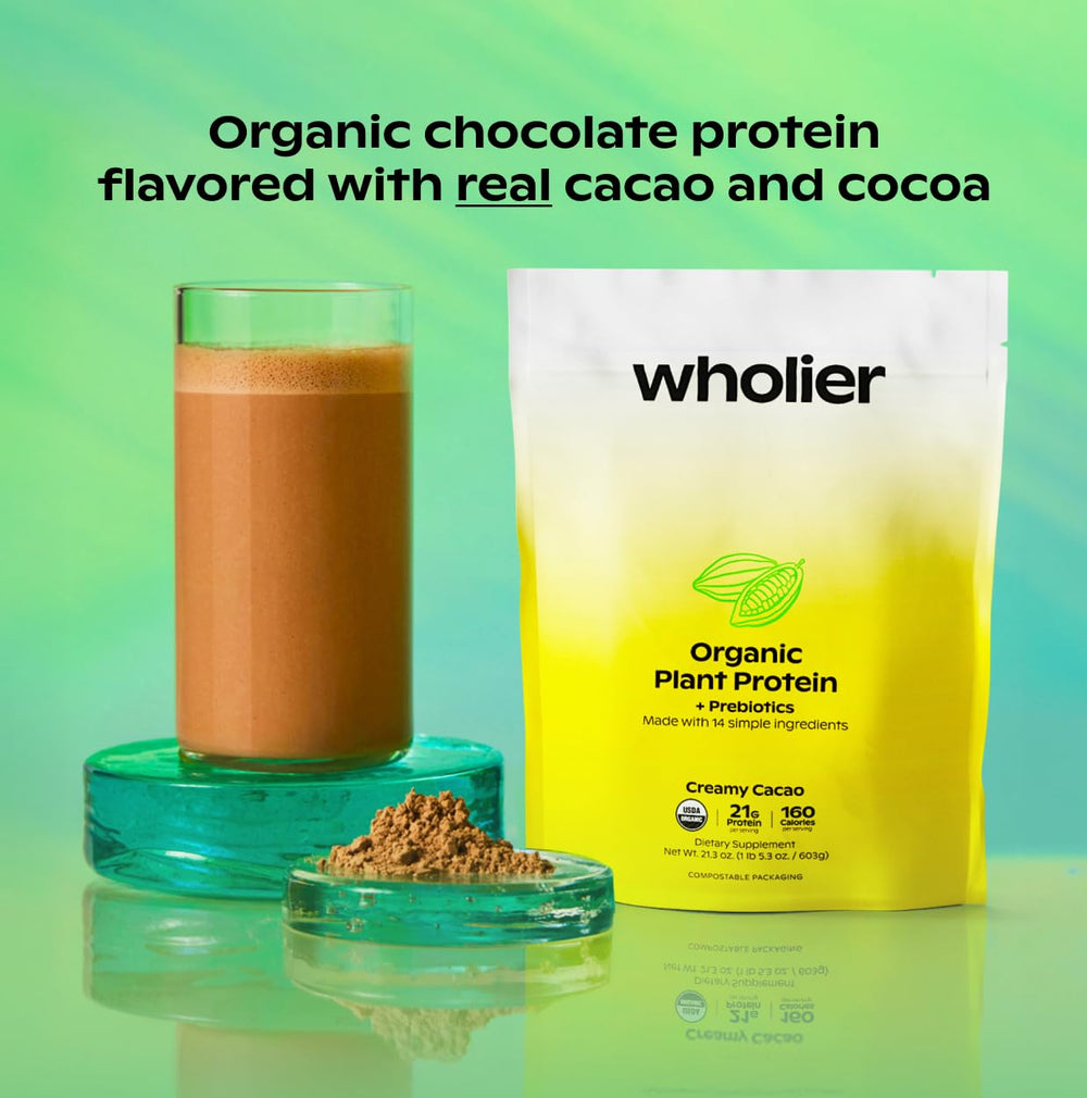 Wholier real ingredients like vanilla bean and cinnamon provide natural flavor