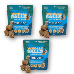 Wholly Balls chocolate bites—protein-rich pre-workout energy.