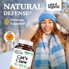 Plant-based vegan capsules from Wild & Organic with no fillers