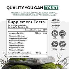 Wild Foods magnesium pack of two; two bottles for ongoing supply.