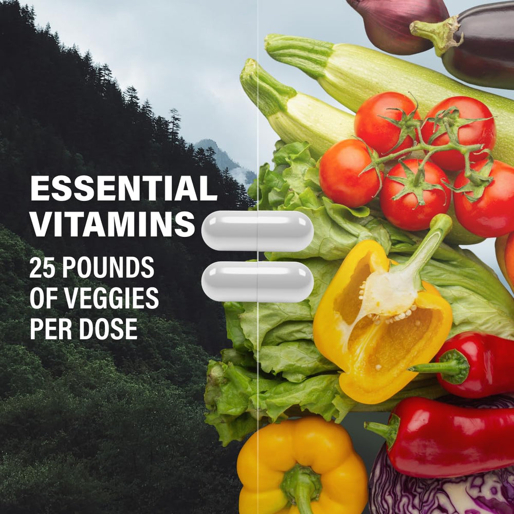 Capsules close-up highlighting methylated B12 and folate for absorption