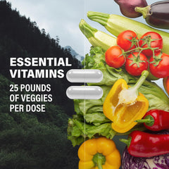 Capsules close-up highlighting methylated B12 and folate for absorption