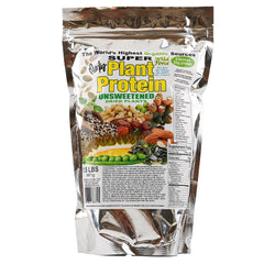 Wild Force Super Plant Protein powder with pine nuts and durian for a nutrient-rich shake.