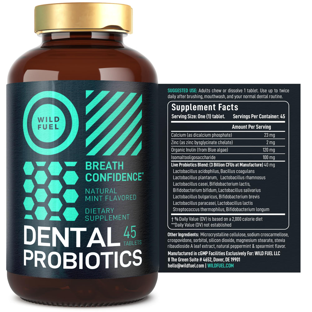 WILD FUEL teeth and gums support for total oral health