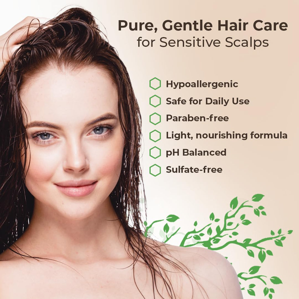 Wild Naturals organic aloe vera and honey ingredients showcase soothing moisture.