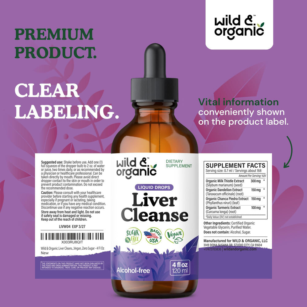 Wild & Organic daily drops usage scene ready to measure.