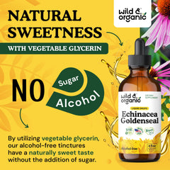 Glycerin-based base bottle highlighting natural sweetness.