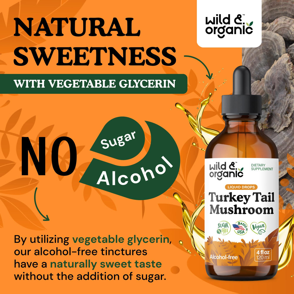 Wild & Organic glycerin base highlights natural sweetness without added sugar