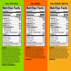 Wilde Chips ingredients closeup shows chicken breast and bone broth for clean protein