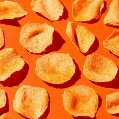 WILDE Chips Low-Carb Snacks Collection showcases seven flavor options.