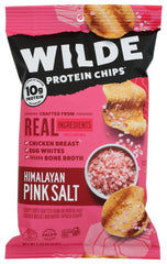 Wilde Snacks Himalayan Pink Salt Chicken Chips: crispy, high-protein snack for Paleo and Keto lifestyles