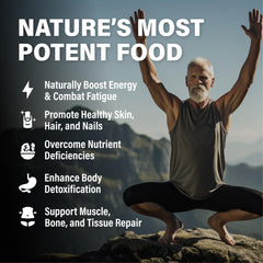 Wild Foods Beef Liver Capsules pouring scene suggests easy daily dosage routine.