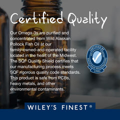 Wiley's Finest Peak EPA bottle marks USA-made quality.